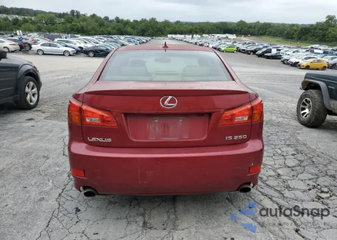 2007 Lexus Is 250 z USA, uszkodzony, nr VIN JTHBK262375035490